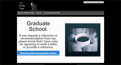 Desktop Screenshot of professorbiddle.com